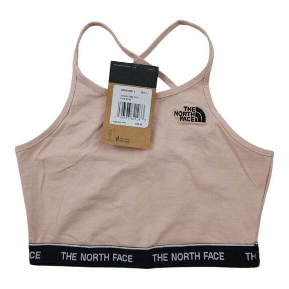 New The North Face Tank Top Womens Small Pink Moss